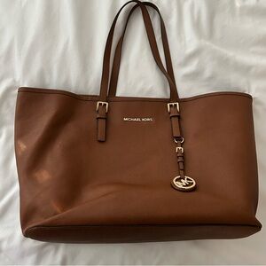 Michael Kors Tan Leather Tote